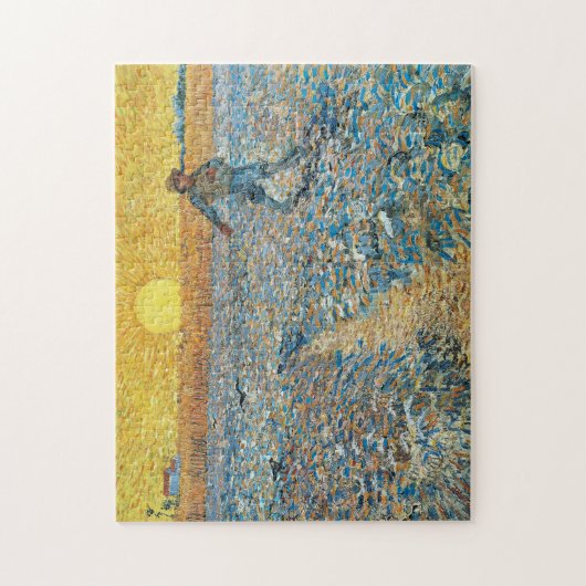 De zaaier | Vincent van Gogh Legpuzzel (Verticaal)