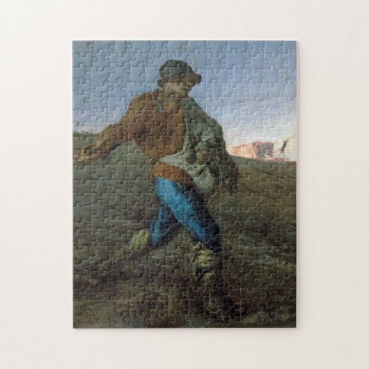 De Zaaiers, Jean-Francois Millet Legpuzzel (Verticaal)