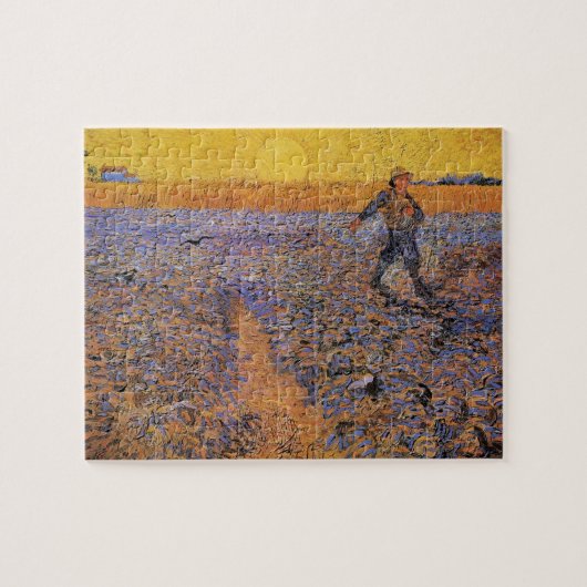 De Zaaimachine van Vincent van Gogh Legpuzzel (Horizontaal)