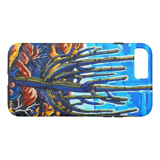 De zaak Big Saguaro iPhone Case-Mate iPhone Case (Achterkant (Horizontaal))