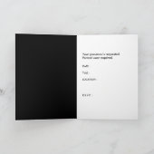 de zaak witte stropdas : ernstig silhouet (Binnen)