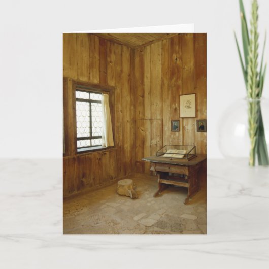 De Zaal Luther in het Kasteel van Wartburg Kaart (Voorkant)