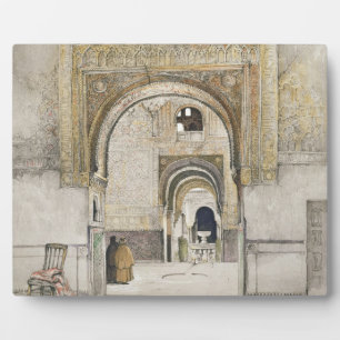De zaal van de twee zussen (Sala de las dos Herma) Fotoplaat