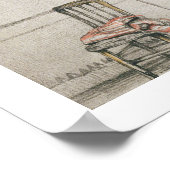 De zaal van de twee zussen (Sala de las dos Herma) Poster (Hoek)