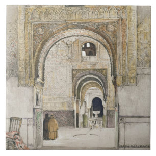 De zaal van de twee zussen (Sala de las dos Herma) Tegeltje