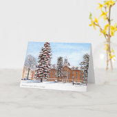 De Zaal van Robinson, Universiteit Albion notecard Kaart (Gele Bloem)