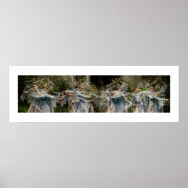 De zachte beweging van de dans (Multi No 1) Poster