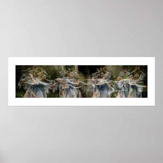 De zachte beweging van de dans (Multi No 1) Poster (Voorkant)