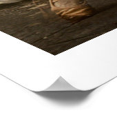 De zachte beweging van de dans (Multi No 3) Poster (Hoek)