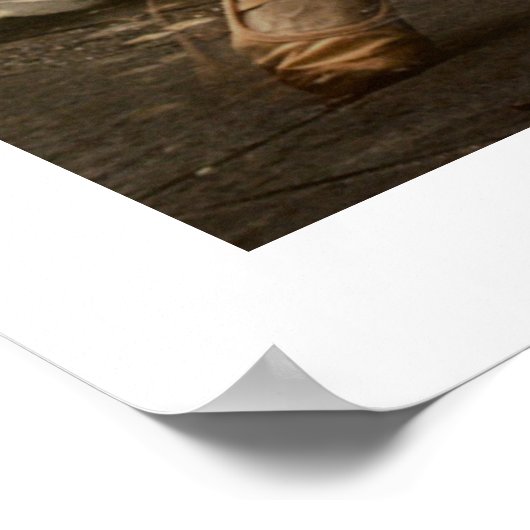 De zachte beweging van de dans (Multi No 3) Poster (Hoek)