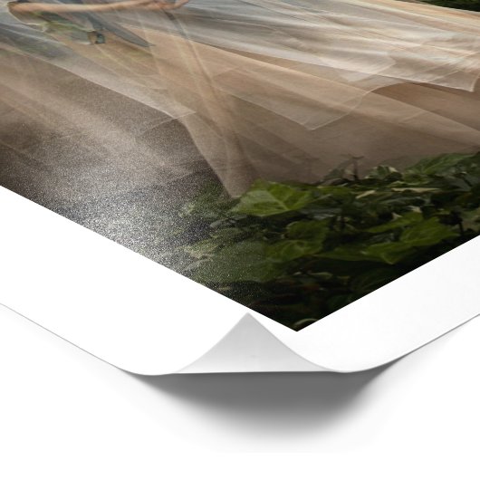 De zachte beweging van de dans (Multi No 4) Foto Afdruk (Hoek)