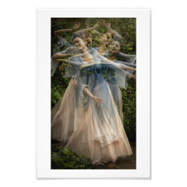 De zachte beweging van de dans (Multi No 4) Foto Afdruk