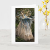 De zachte beweging van de dans (Multi No 4) Kaart (Gele Bloem)