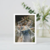 De zachte beweging van de dans (Multi No 7) Briefkaart (Staand voorkant)