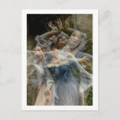 De zachte beweging van de dans (Multi No 7) Briefkaart (Voorkant)