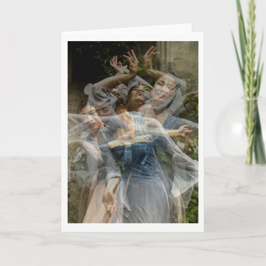 De zachte beweging van de dans (Multi No 7) Kaart (Voorkant)