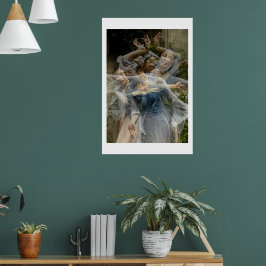 De zachte beweging van de dans (Multi No 7) Poster