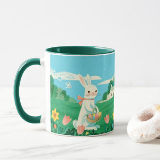 De zachte boerenkonijn Kind Ones Whimsical koffie Mok