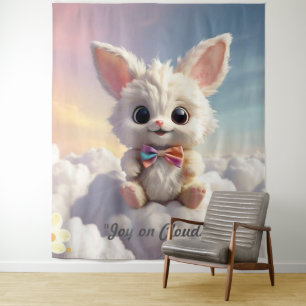 "De zachte hart van Skywhiskers" Wandkleed