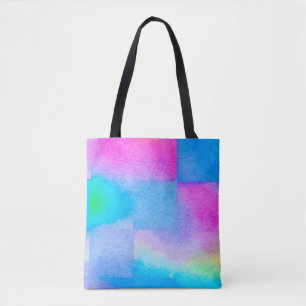 De zachte Kunst aardige Kleur spetst. Oppervlakteo Tote Bag