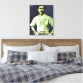 De zachte kunst canvas afdruk (Insitu (Slaapkamer))