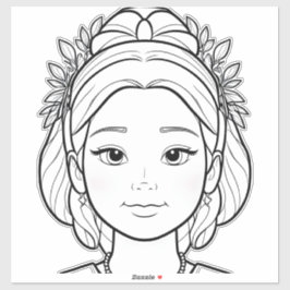 De zachte prinses: een verhaal van genade sticker