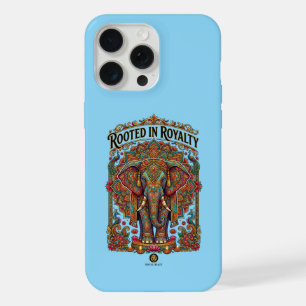 De zachte reus: artistiek olifantontwerp iPhone 15 pro max case