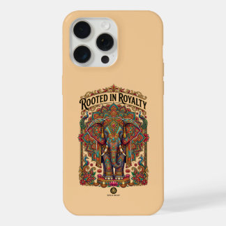 De zachte reus: artistiek olifantontwerp iPhone 15 pro max case