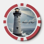 'De zachte reus van de oceaan' Poker Chips (Voorkant)