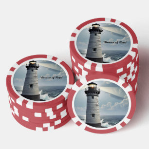 'De zachte reus van de oceaan' Poker Chips