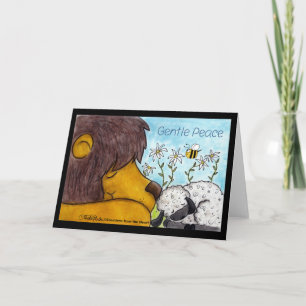 De Zachte Vrede van de leeuw en van het Lam Kaart