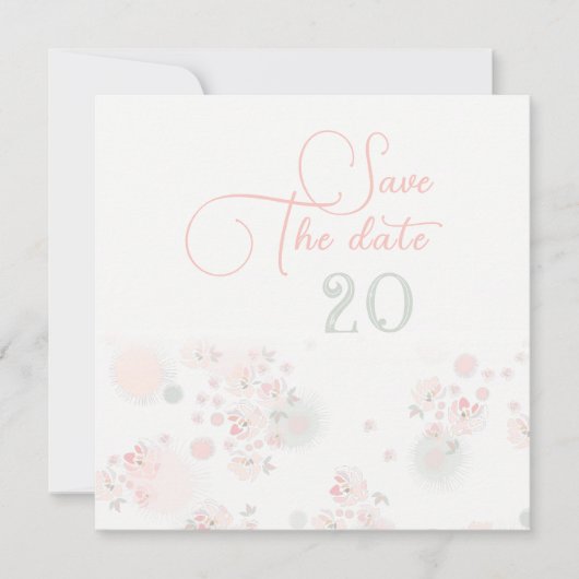 De zachtheid van de Rozen van het Thee trouwt spar Kaart (Voorkant)