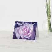 De zachtste roze roze Moederdag Kaart (Voorkant)