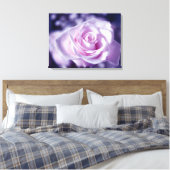 De zachtste roze roze verrekte canvas druk (Insitu (Slaapkamer))