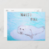 De Zadelrob van Arctica Feestdagenkaart (Voorkant / Achterkant)