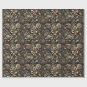 De zaden die we zaaien - Gotisch barok bloemmotief Cadeaupapier (Vlak)