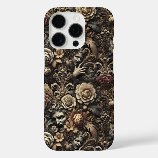 De zaden die we zaaien - Gotisch barok bloemmotief Case-Mate iPhone Case (Achterkant)