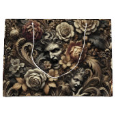 De zaden die we zaaien - Gotisch barok bloemmotief Groot Cadeauzakje (Voorkant)