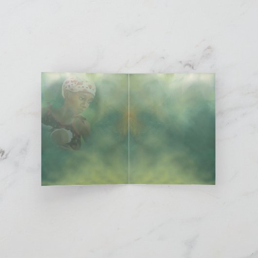 DE ZADEN VAN DE MOSTERD GROEIEN - NEEM NOTA VAN BEDANKKAART (Binnen)