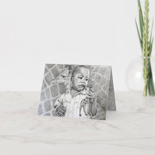 DE ZADEN VAN DE MOSTERD GROEIEN - NEEM NOTA VAN BEDANKKAART (Voorkant)