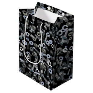 De Zak van de gift - Noten - en - bouten Medium Cadeauzakje