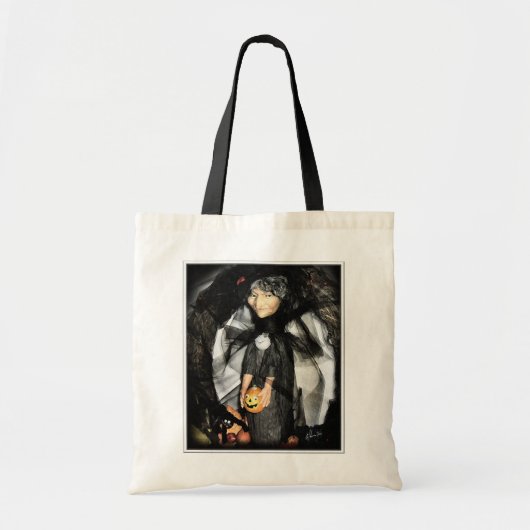De Zak van de Heks van Halloween Tote Bag (Voorkant)