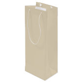 DE Zak VAN DE WIJNgift MET  MONOGRAM Wijn Cadeautas (Achterkant Gekanteld)