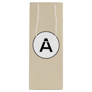 DE Zak VAN DE WIJNgift MET  MONOGRAM Wijn Cadeautas