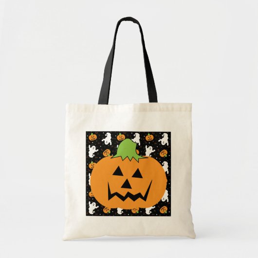 De Zak van het Boe-geroep van Halloween Tote Bag (Voorkant)