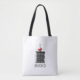 "De Zak van het Boek van de Boeken van de I- Tote Bag