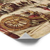 De zak van Lyon door de Baron des Adret Poster (Hoek)