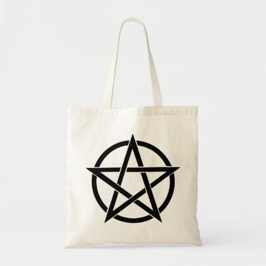 De Zak van Pentagram Tote Bag (Voorkant)