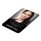 De zaken danken u, Bedrijf dank u Magneet (Linkerzijde)