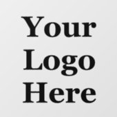 De zaken - de Aangepaste Besnoeiing Transparant Uw Raamsticker (Vel)